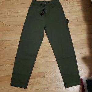 NWT Forest green Dolls Kill pants